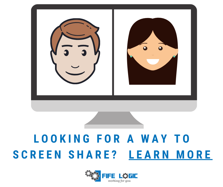 Looking for a way to screen share?